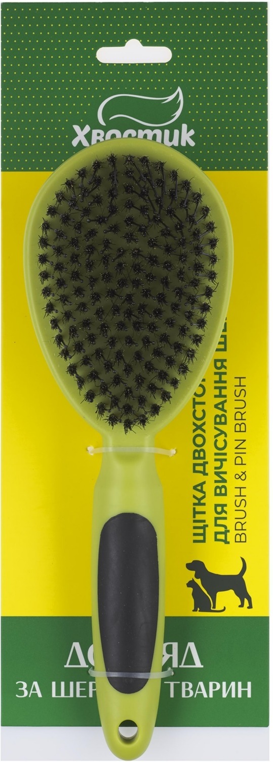 Щітка двохстороння Хвостик для вичісування шерстіфото10