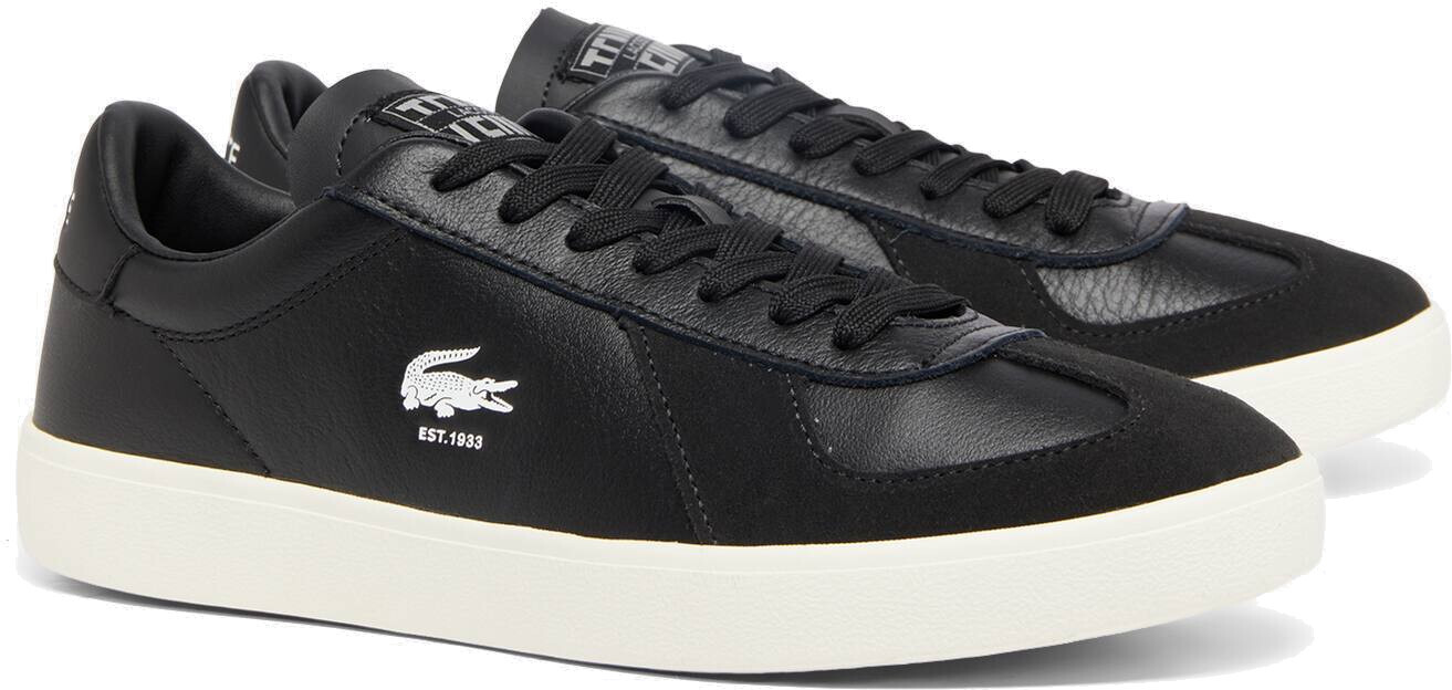 Кеды мужские Lacoste Baseshot Pro Leather Sneakers 749SMA0063454 42 (8 UK) черные фото 2