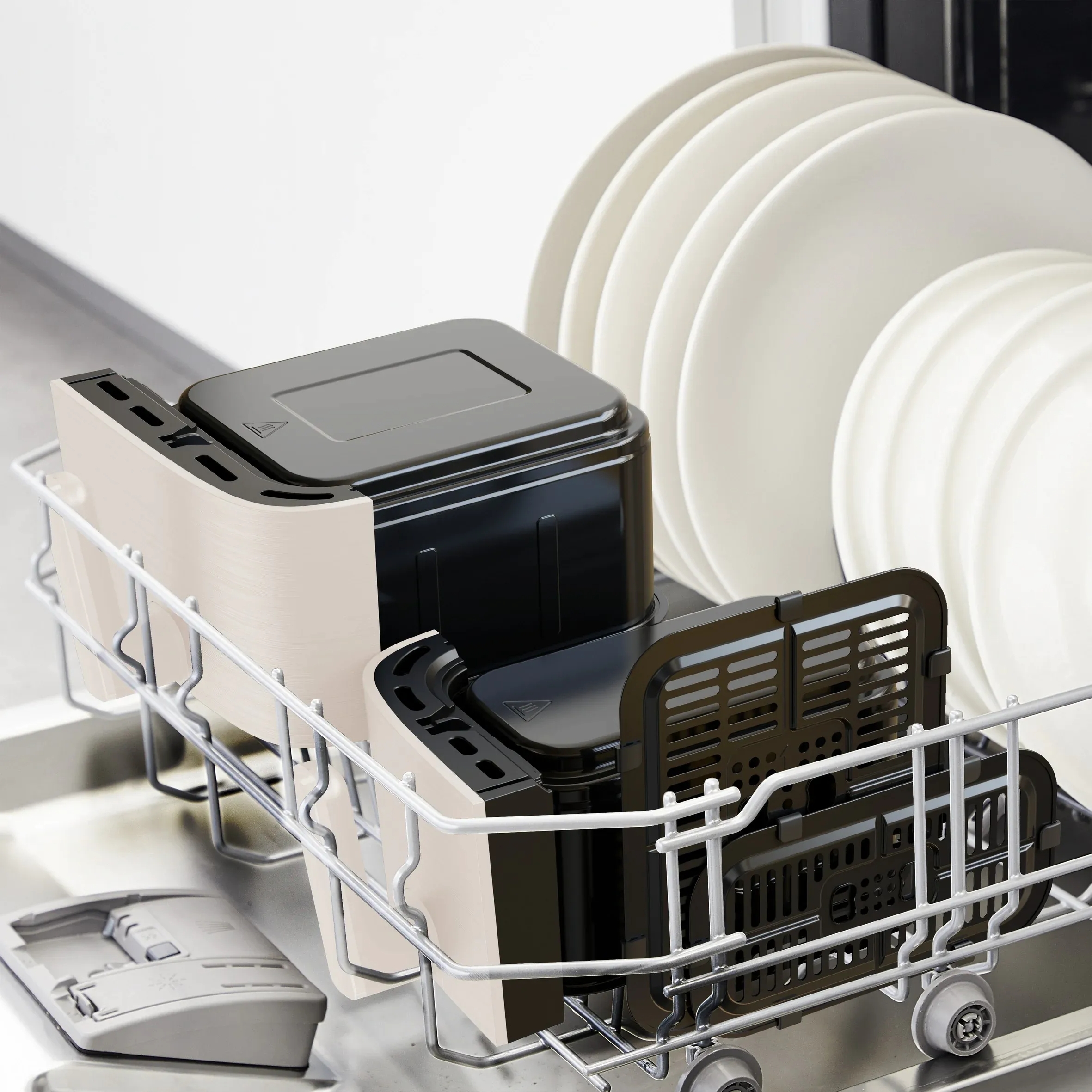 Мультипечь Tefal Easy Fry Dual Essential EY901AE0 фото 5