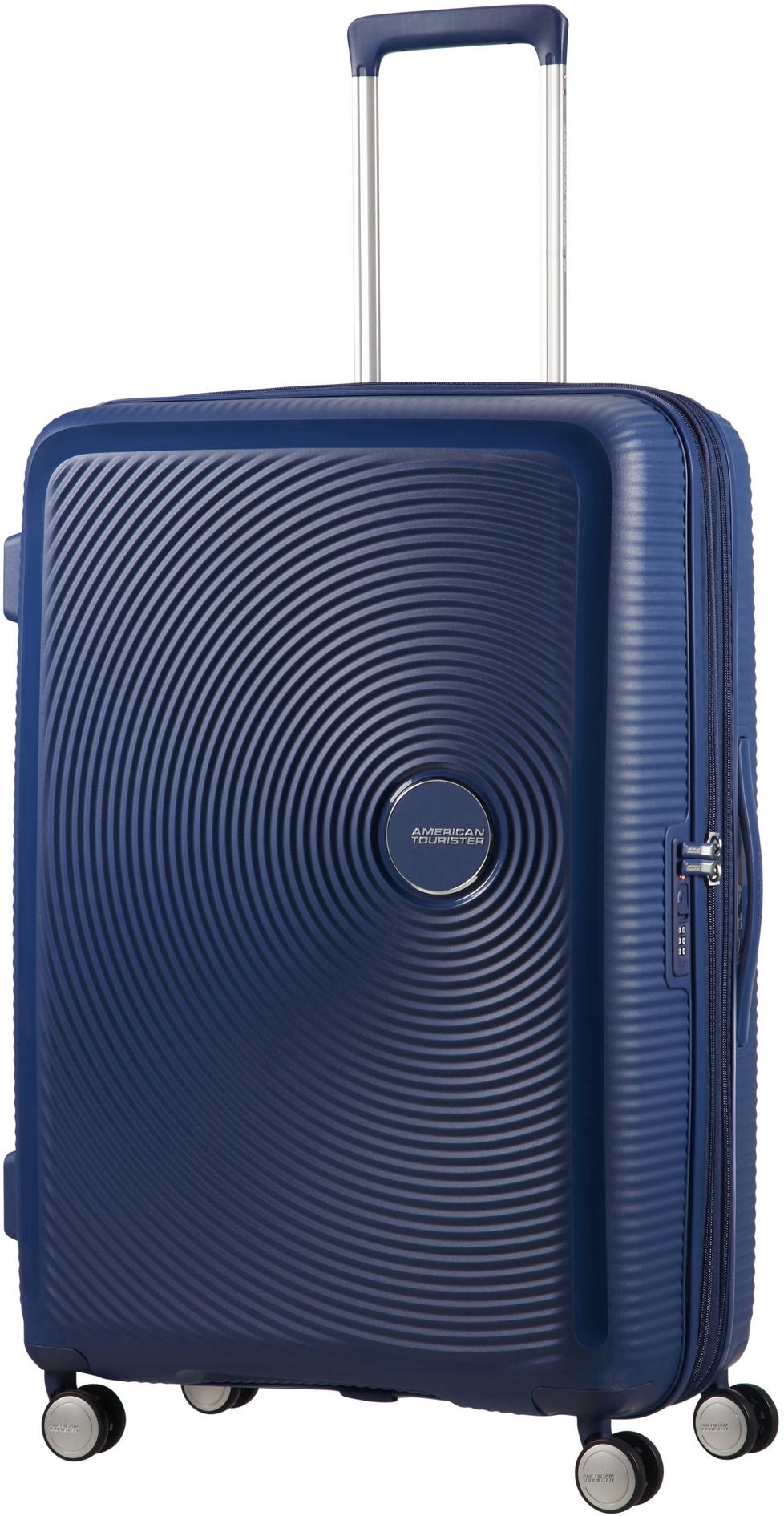 Чемодан American Tourister, Soundbox, полипропилен, большой, 77см, 97/110л, TSA, 4 колеса, (32G*41003) фото 4