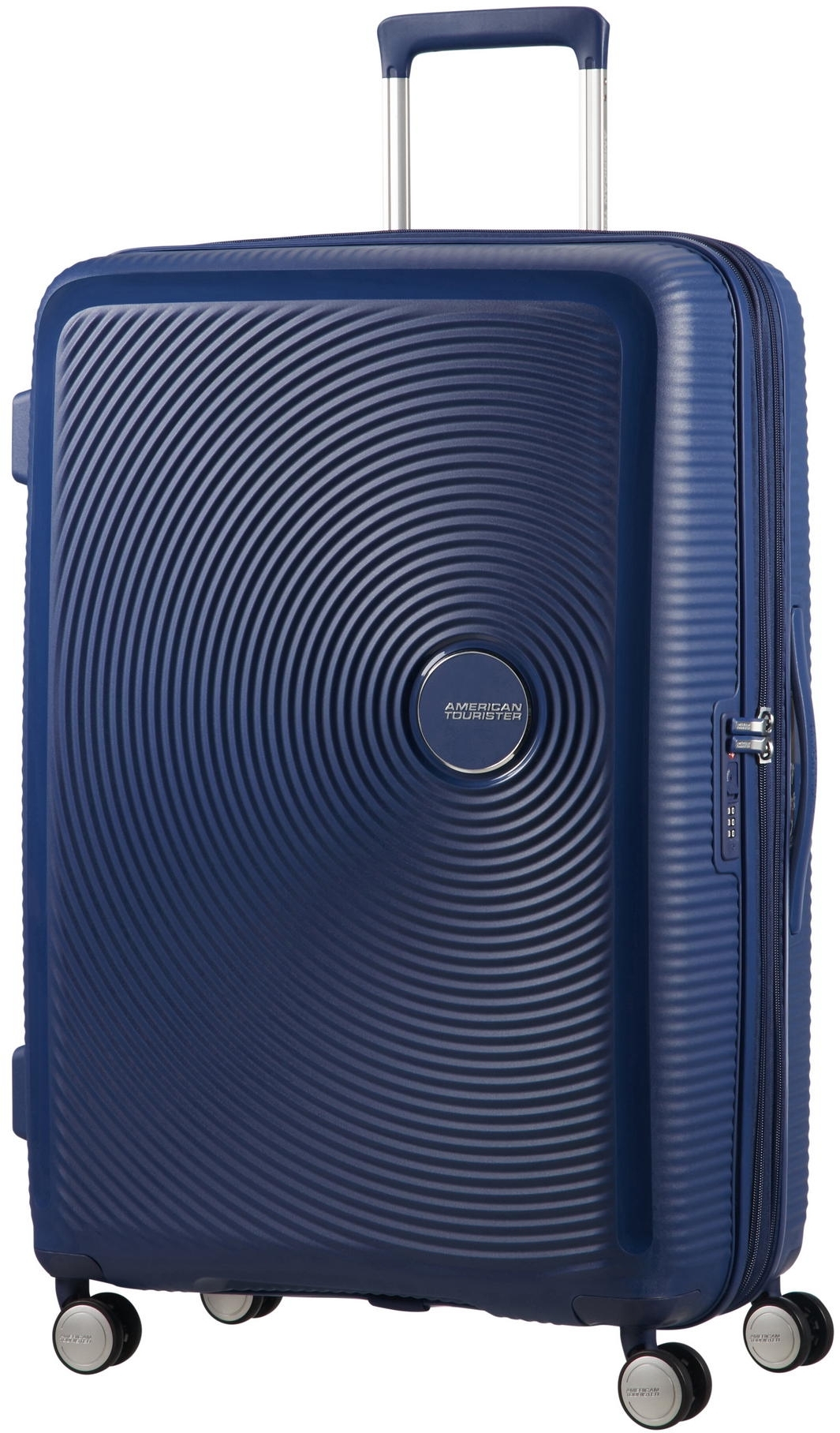 Чемодан American Tourister, Soundbox, полипропилен, большой, 77см, 97/110л, TSA, 4 колеса, (32G*41003) фото 2