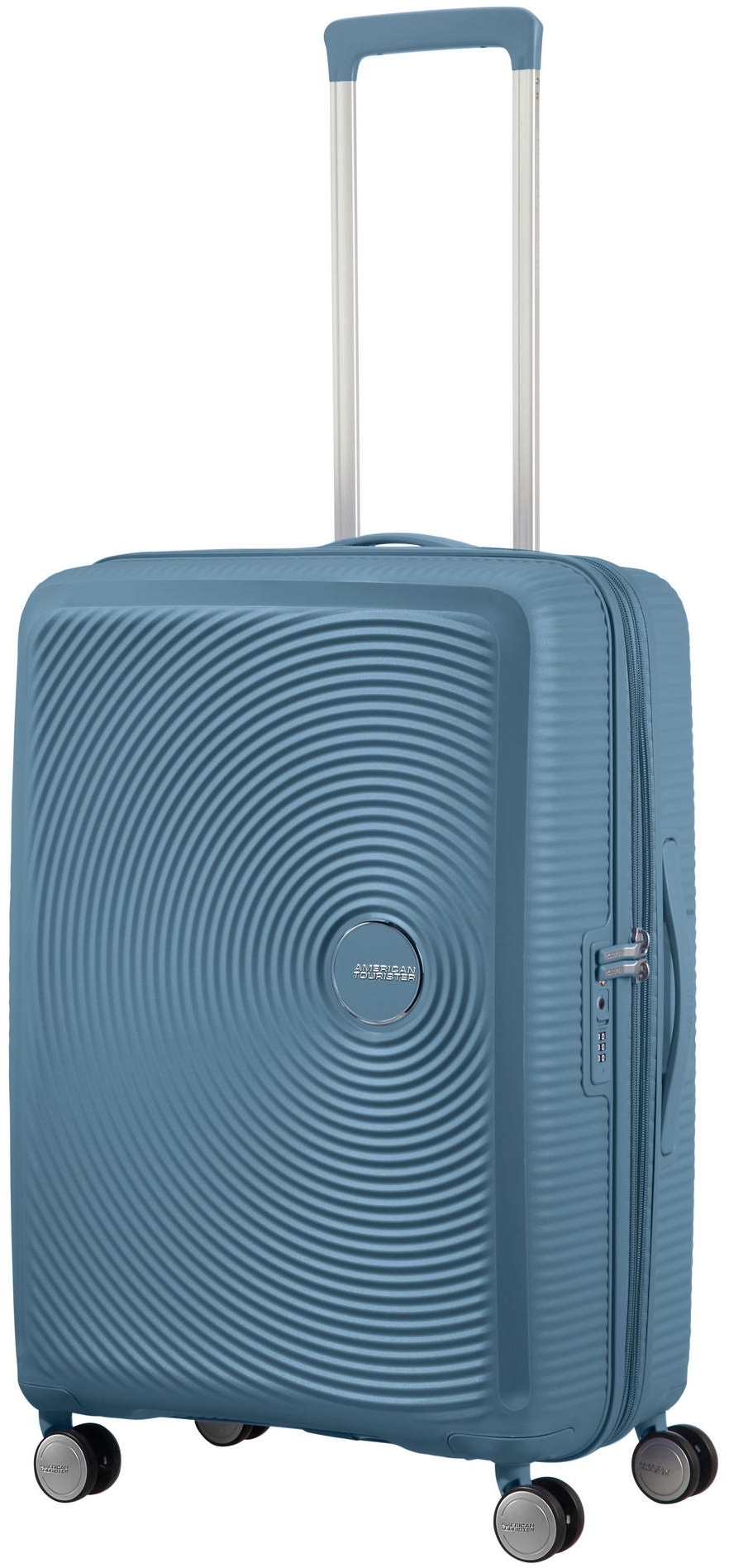 Валіза American Tourister, Soundbox, поліпропілен, середній, 67см, 71.5/81л, TSA, 4 колеса (32G*51002)фото