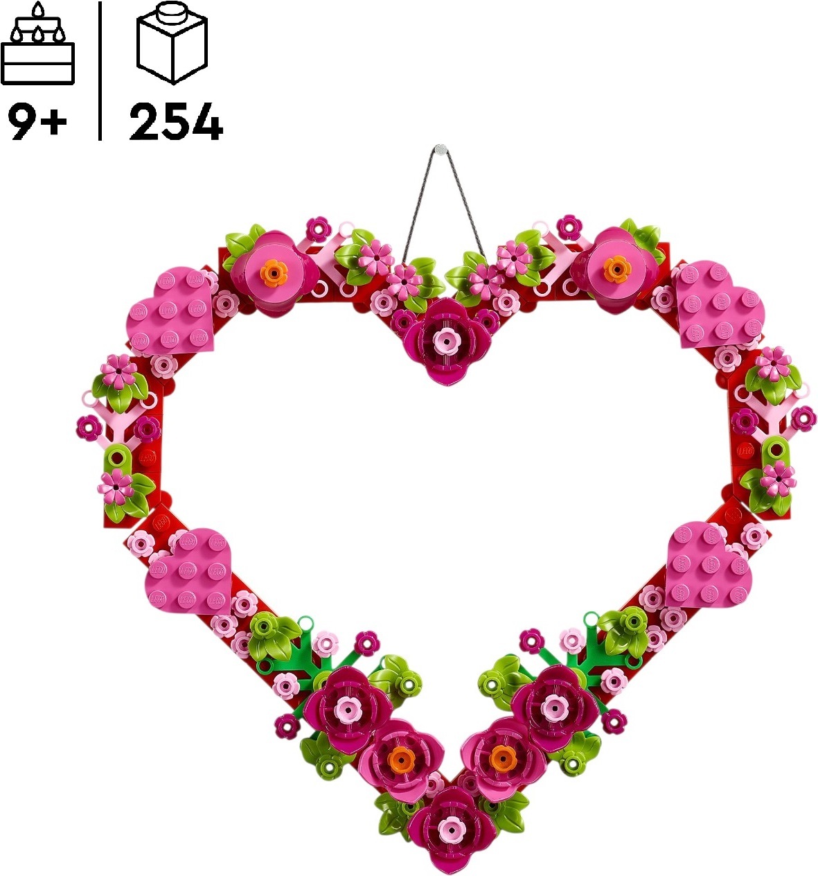 LEGO 40638 Iconic Узор в виде сердца фото 2