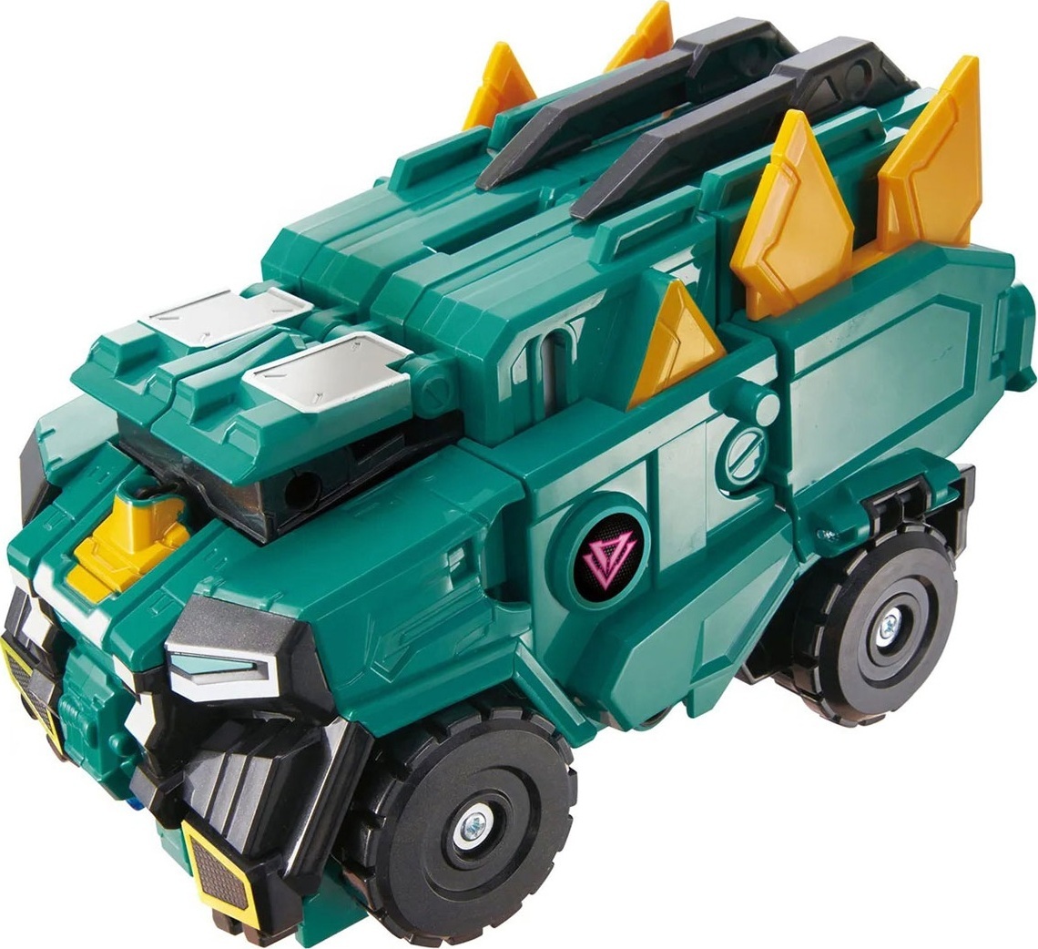 Динозавр-трансформер Dinoster Мега Дино-Гардиан Стего (EU580807) фото 2