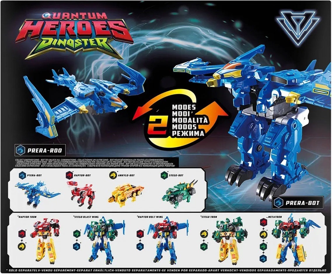 Динозавр-трансформер Dinoster Мега Дино-Петрол Птера Винг (EU580808) фото 