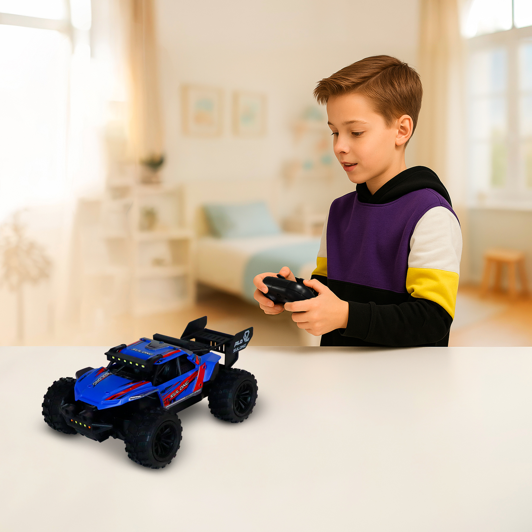 Автомобіль KS Drive Off-road на р/к High Speed (синій, 1:16) (SL-8024A)фото10