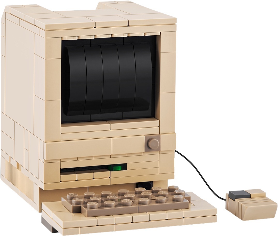 Конструктор в капсулі Max серії Retro S1 Комп’ютер Макінтош (83185AGQ8)фото