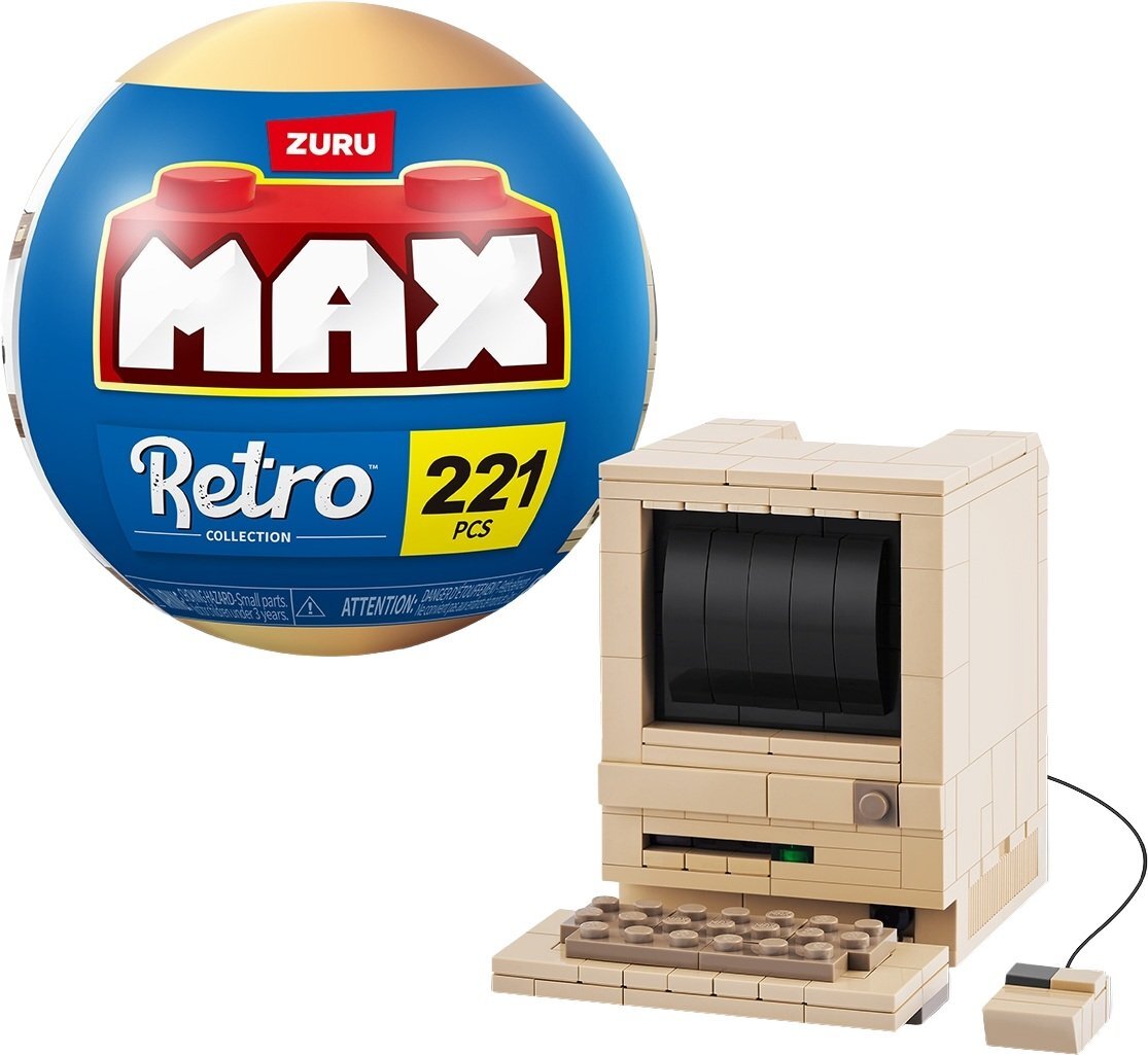 Конструктор в капсулі Max серії Retro S1 Комп’ютер Макінтош (83185AGQ8)фото
