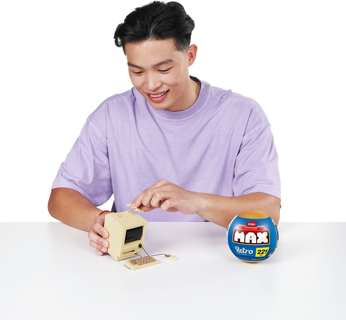 Конструктор в капсулі Max серії Retro S1 Комп’ютер Макінтош (83185AGQ8)фото