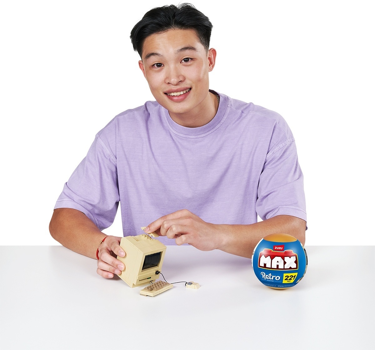 Конструктор в капсулі Max серії Retro S1 Комп’ютер Макінтош (83185AGQ8)фото