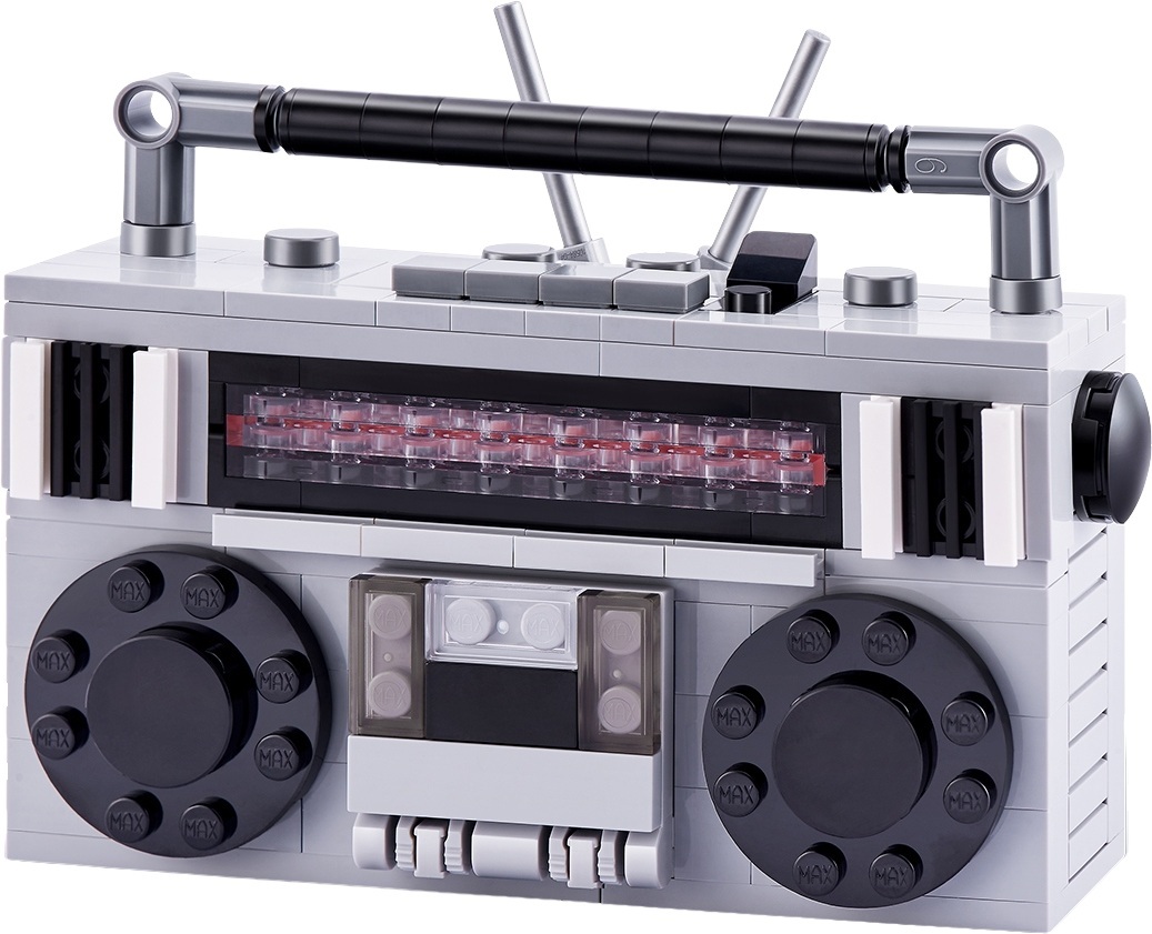 Конструктор в капсулі Max серії Retro S1 Касетний магнітофон (83185DGQ8)фото