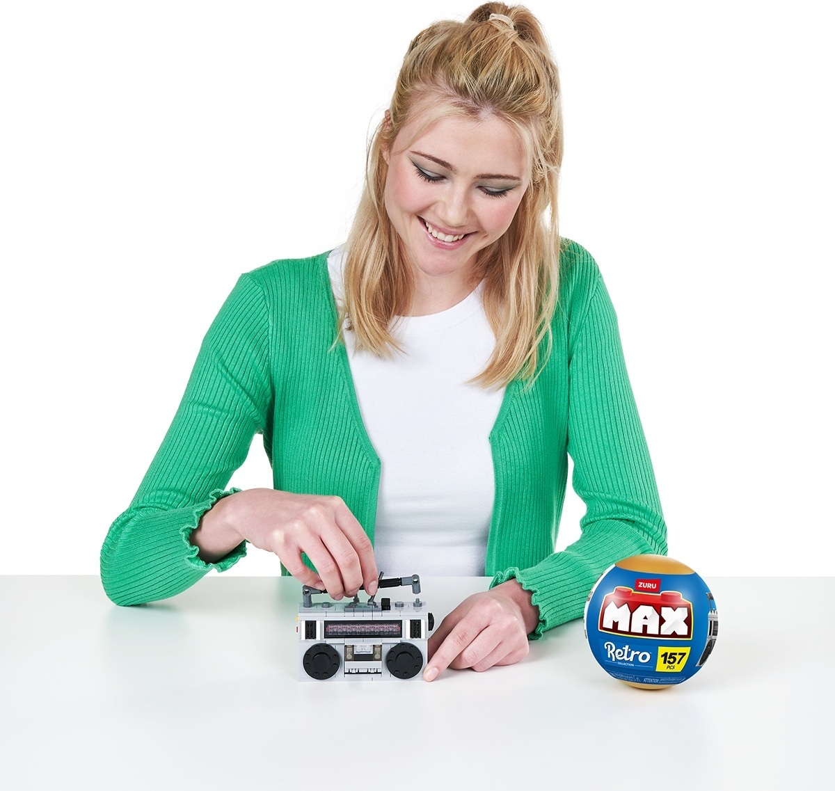 Конструктор в капсулі Max серії Retro S1 Касетний магнітофон (83185DGQ8)фото