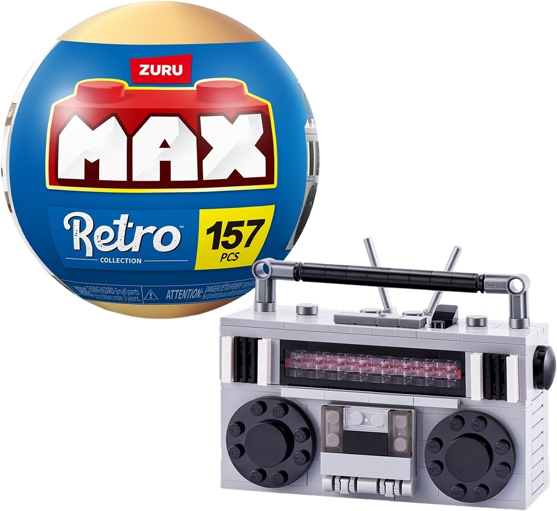 Конструктор в капсулі Max серії Retro S1 Касетний магнітофон (83185DGQ8)фото