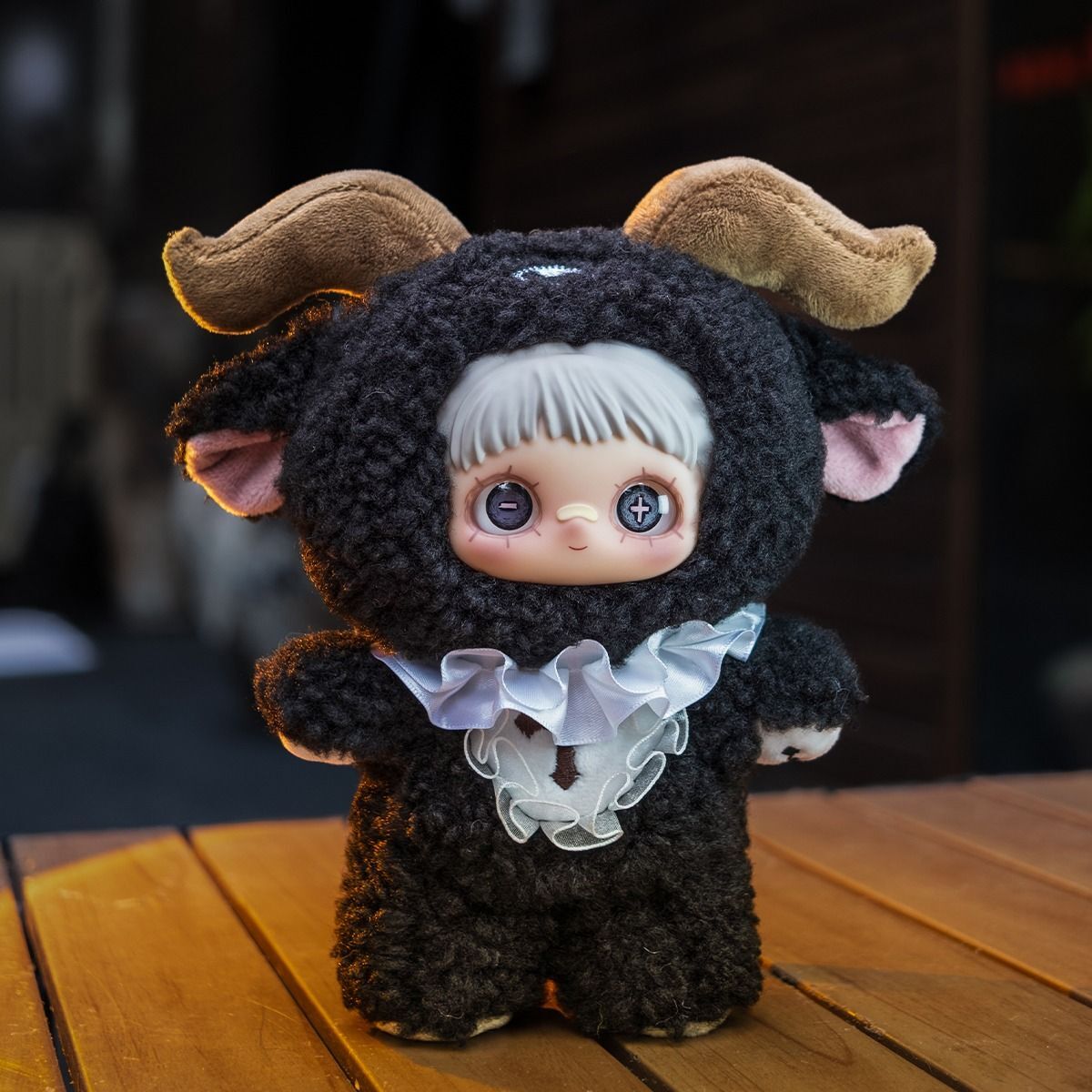 Игрушка коллекционная мягкая с кольцом Pop Top Hi Toy серии MayMei Темный лес (HC013) фото 