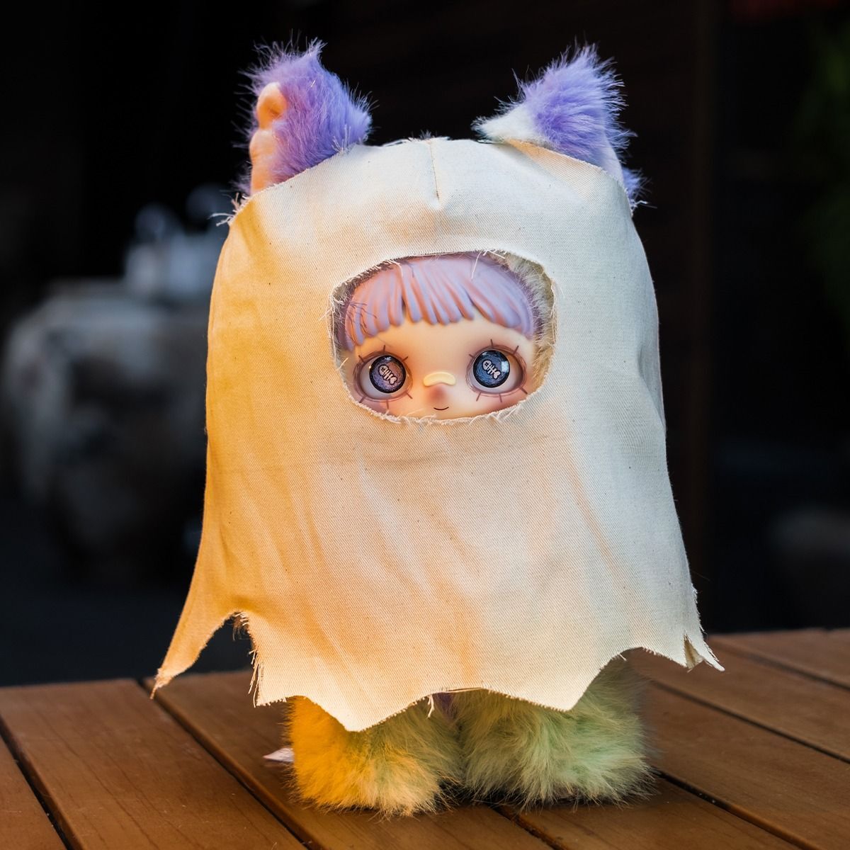 Игрушка коллекционная мягкая с кольцом Pop Top Hi Toy серии MayMei Темный лес (HC013) фото 