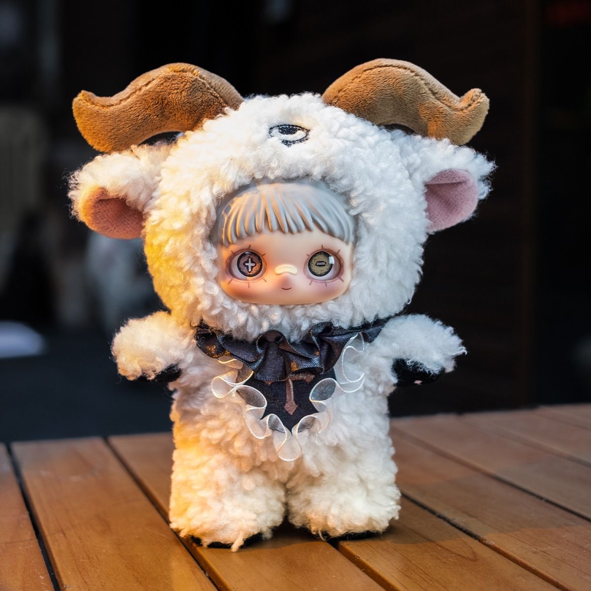 Игрушка коллекционная мягкая с кольцом Pop Top Hi Toy серии MayMei Темный лес (HC013) фото 