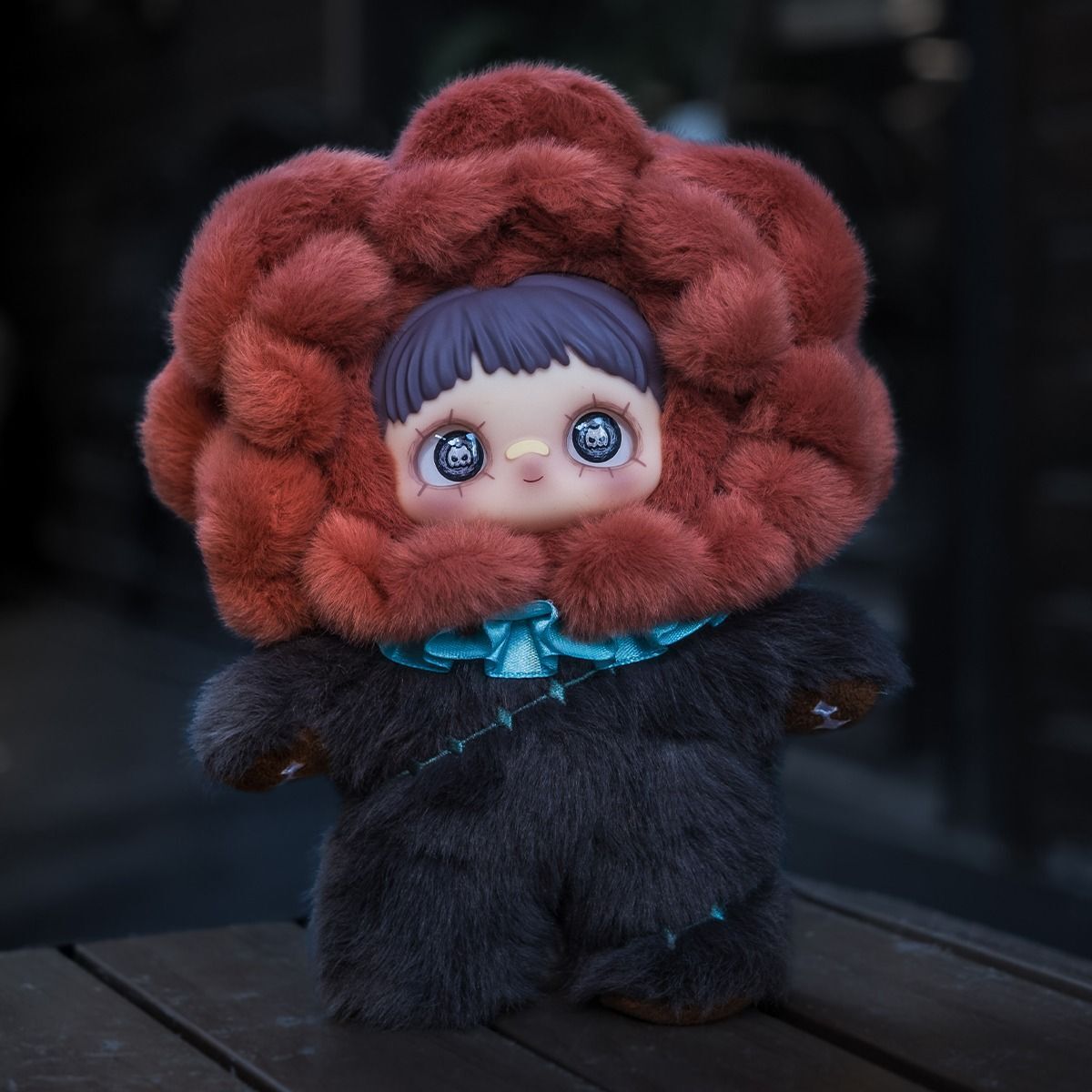 Игрушка коллекционная мягкая с кольцом Pop Top Hi Toy серии MayMei Темный лес (HC013) фото 