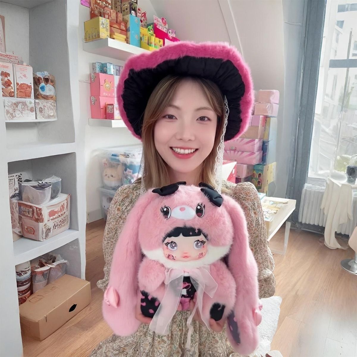 Игрушка коллекционная мягкая Pop Top Hi Toy серии Nommi Грибочки 400% (32 см, в асс.) (HC017) фото 