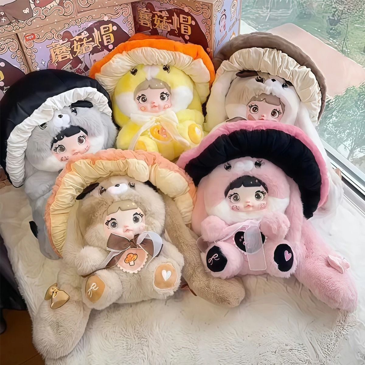 Игрушка коллекционная мягкая Pop Top Hi Toy серии Nommi Грибочки 400% (32 см, в асс.) (HC017) фото 