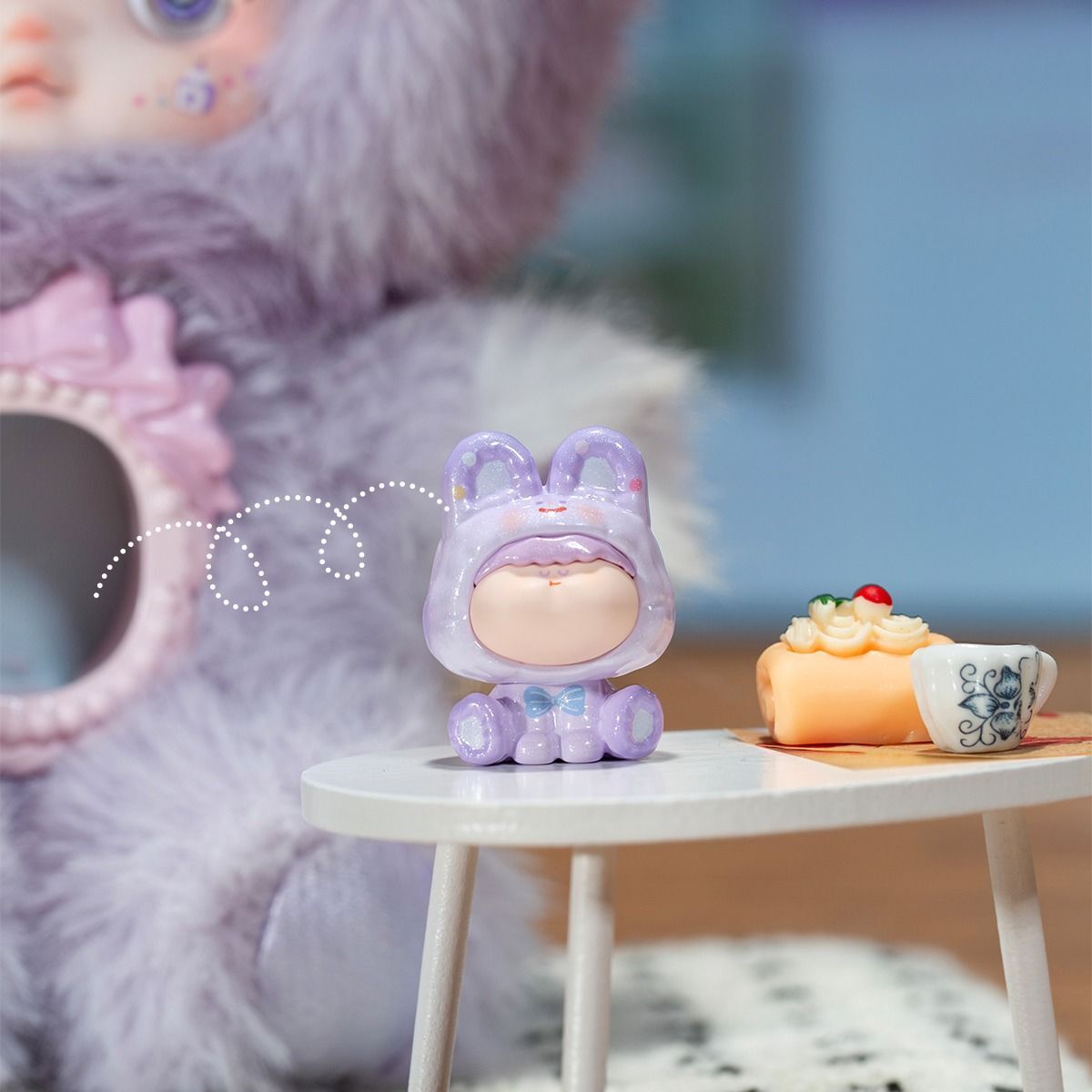 Игрушка коллекционная мягкая с кольцом Pop Top Hi Toy серии Nommi Солодусики (HC020) фото 