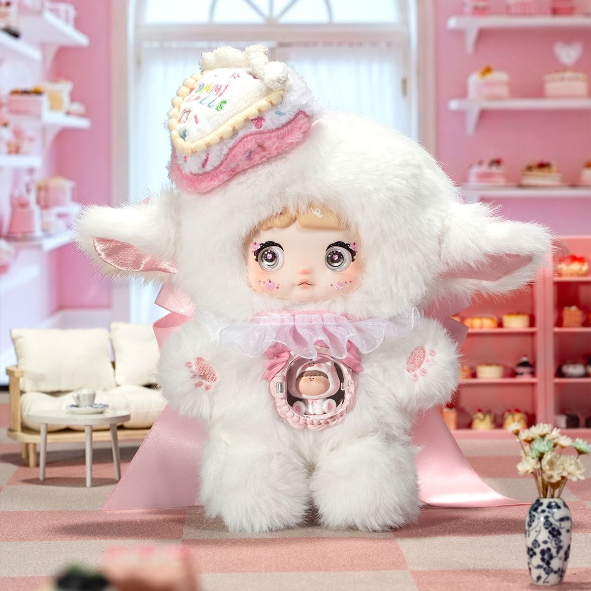 Игрушка коллекционная мягкая с кольцом Pop Top Hi Toy серии Nommi Солодусики (HC020) фото 