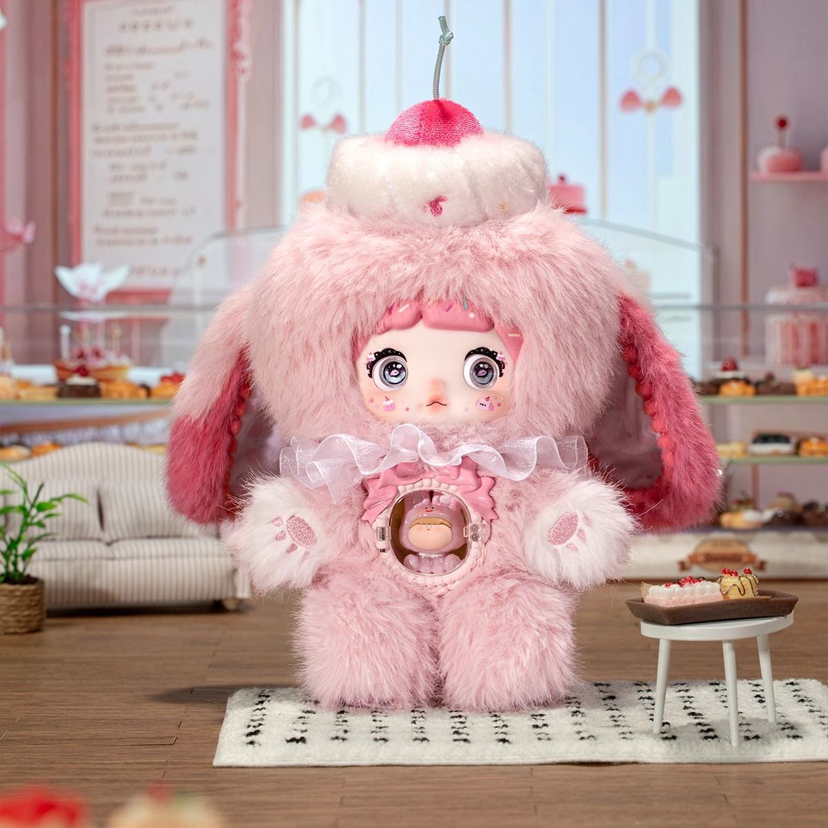 Игрушка коллекционная мягкая с кольцом Pop Top Hi Toy серии Nommi Солодусики (HC020) фото 