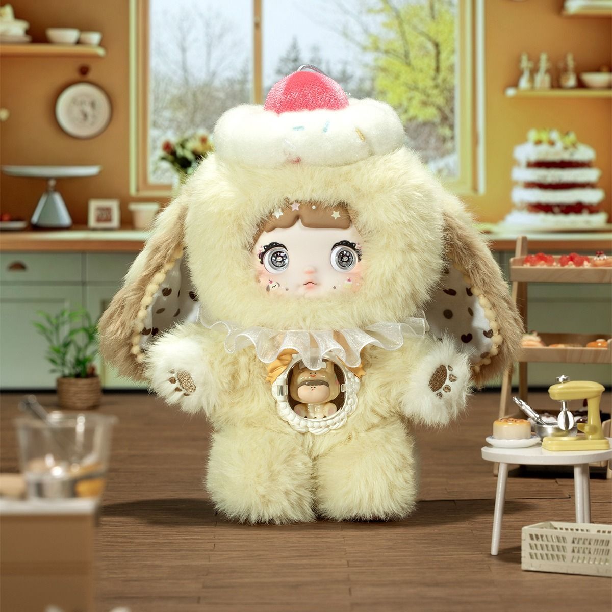 Игрушка коллекционная мягкая с кольцом Pop Top Hi Toy серии Nommi Солодусики (HC020) фото 