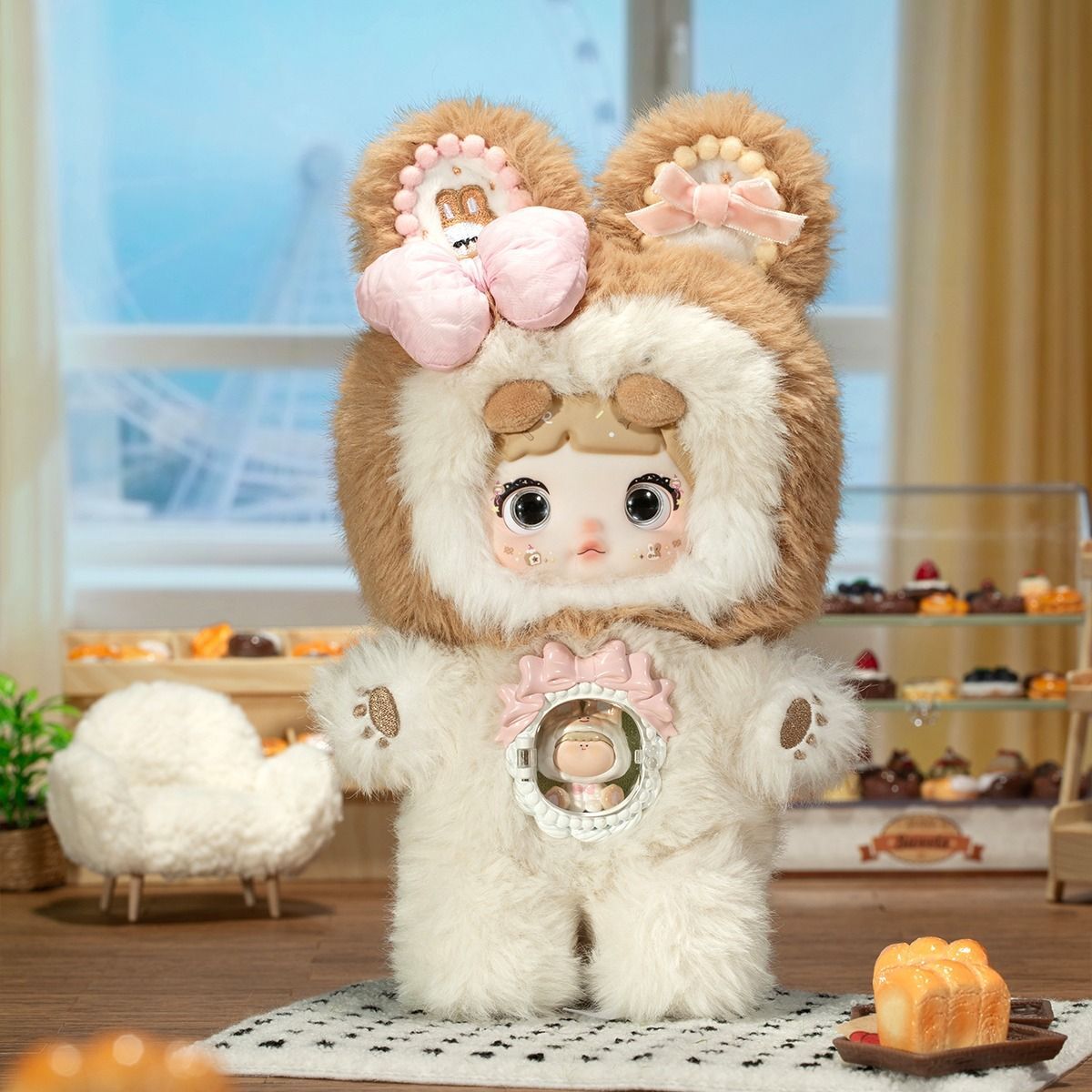 Игрушка коллекционная мягкая с кольцом Pop Top Hi Toy серии Nommi Солодусики (HC020) фото 