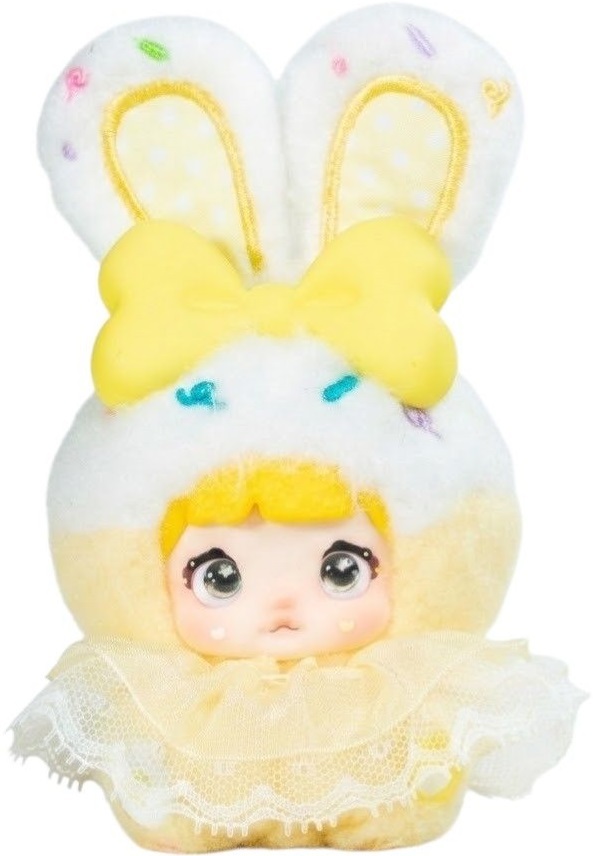 Фігурка пухнаста на підвісі Pop Top Hi Toy серії Nommi Зайченята (HC023)фото