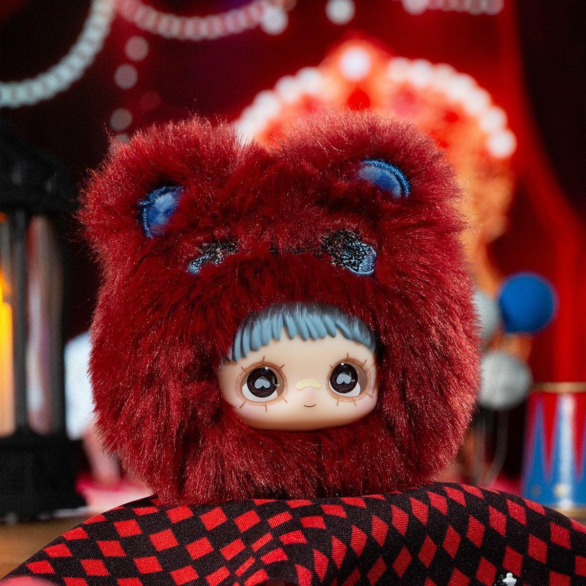 Игрушка коллекционная мягкая с кольцом Pop Top Hi Toy серии MayMei Безумный цирк (HC029) фото 10