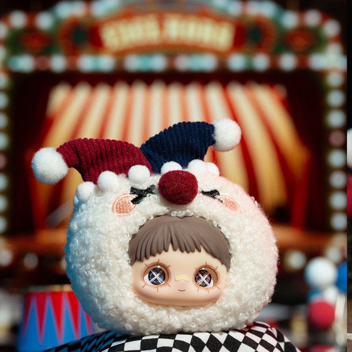 Игрушка коллекционная мягкая с кольцом Pop Top Hi Toy серии MayMei Безумный цирк (HC029) фото 11