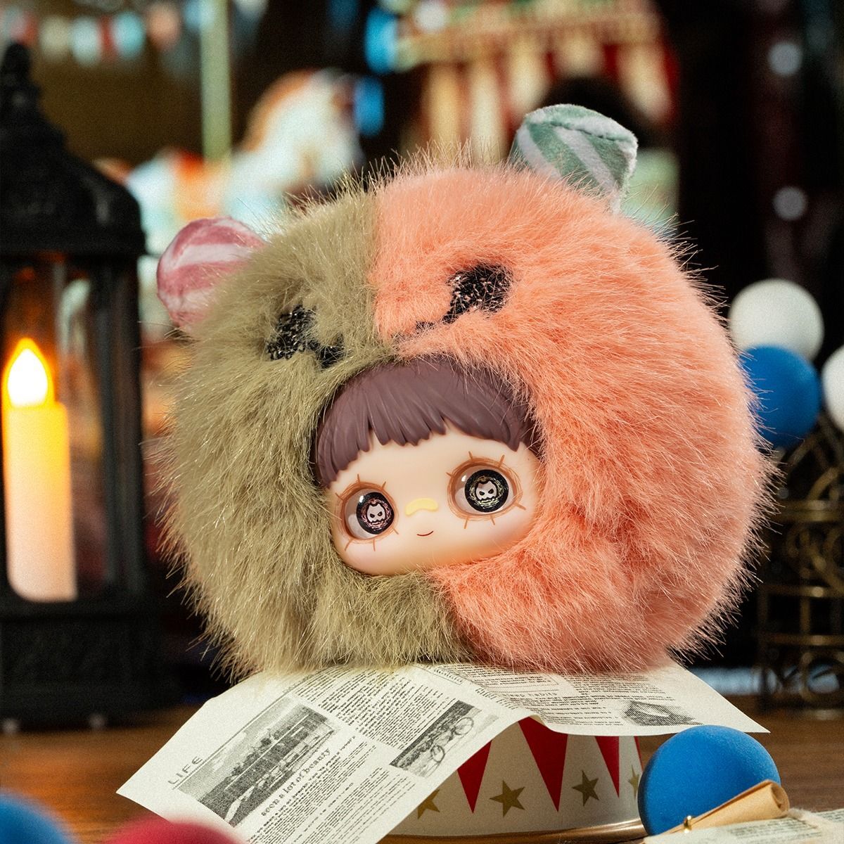 Игрушка коллекционная мягкая с кольцом Pop Top Hi Toy серии MayMei Безумный цирк (HC029) фото 14