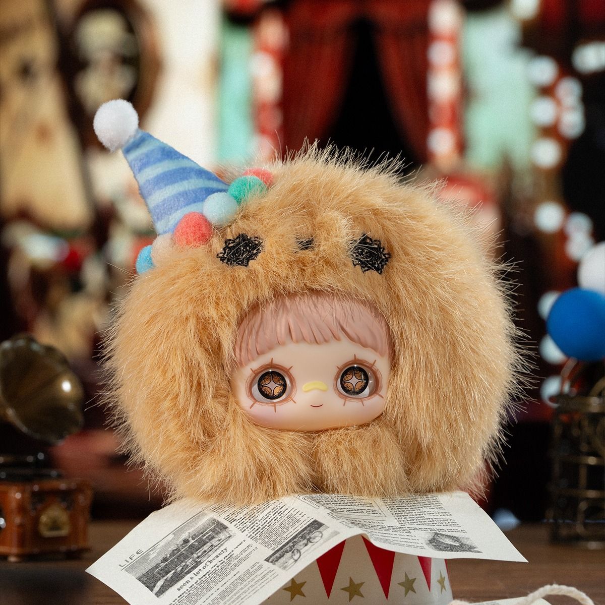 Игрушка коллекционная мягкая с кольцом Pop Top Hi Toy серии MayMei Безумный цирк (HC029) фото 15