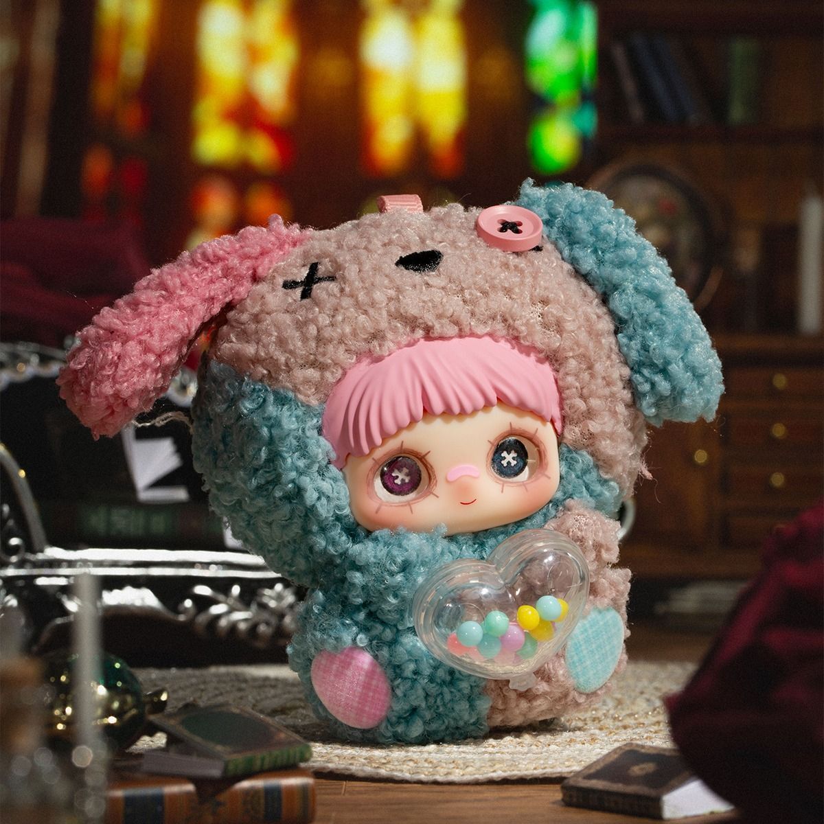 Пушистая фигурка-сюрприз на подвесе Pop Top Hi Toy серии MayMei Люблю тебя (HC031) фото 7