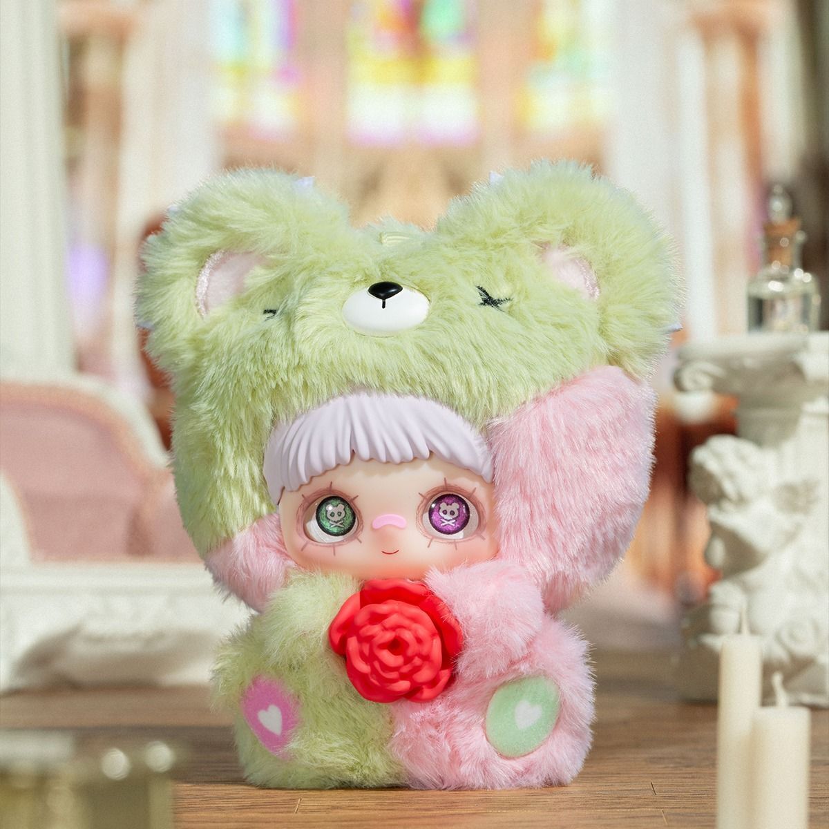 Пушистая фигурка-сюрприз на подвесе Pop Top Hi Toy серии MayMei Люблю тебя (HC031) фото 9