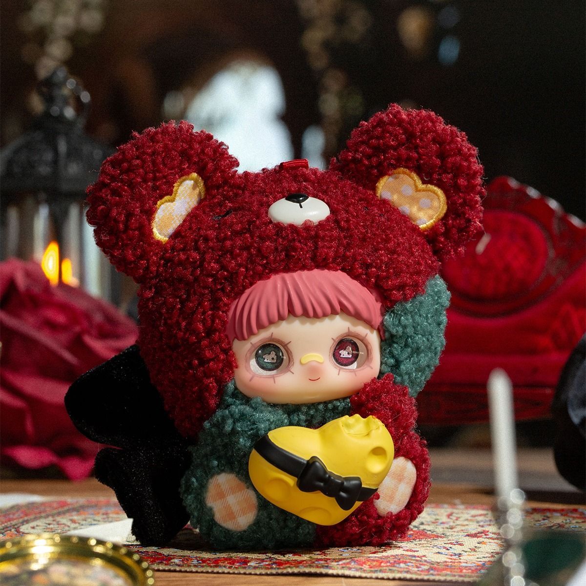 Пушистая фигурка-сюрприз на подвесе Pop Top Hi Toy серии MayMei Люблю тебя (HC031) фото 11