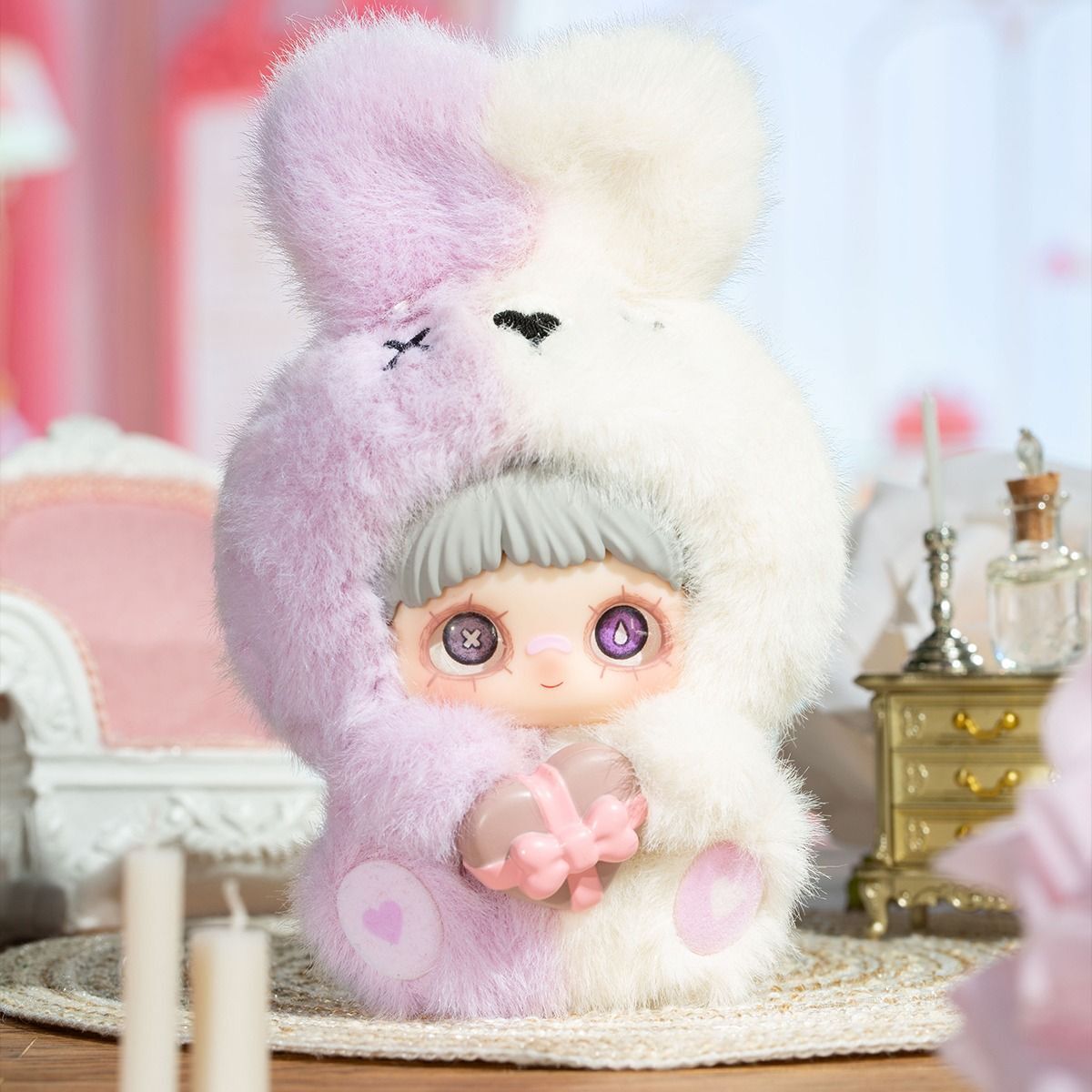 Пушистая фигурка-сюрприз на подвесе Pop Top Hi Toy серии MayMei Люблю тебя (HC031) фото 13