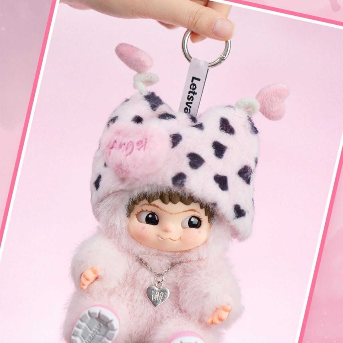 Іграшка м'яка лімітована Pop Top Letsvan серії Wakuku Янгол (17WK-07D9)фото