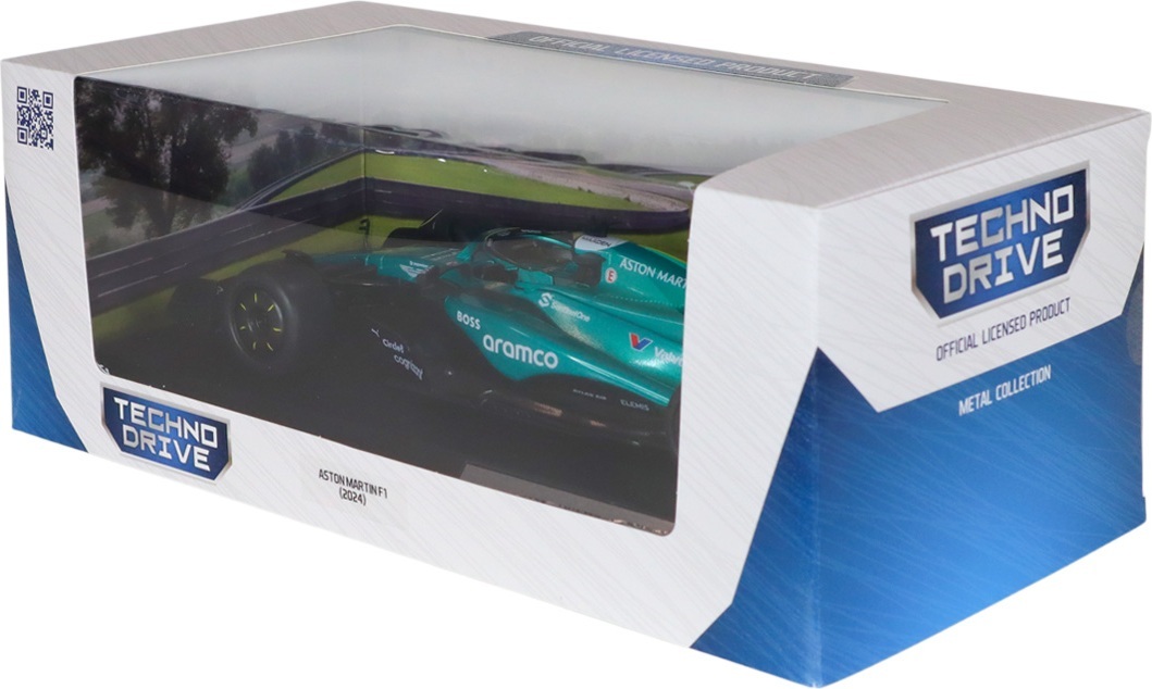 Автомодель TechnoDrive Aston Martin F1 (2024) (1:18) (250935AMF1) фото 