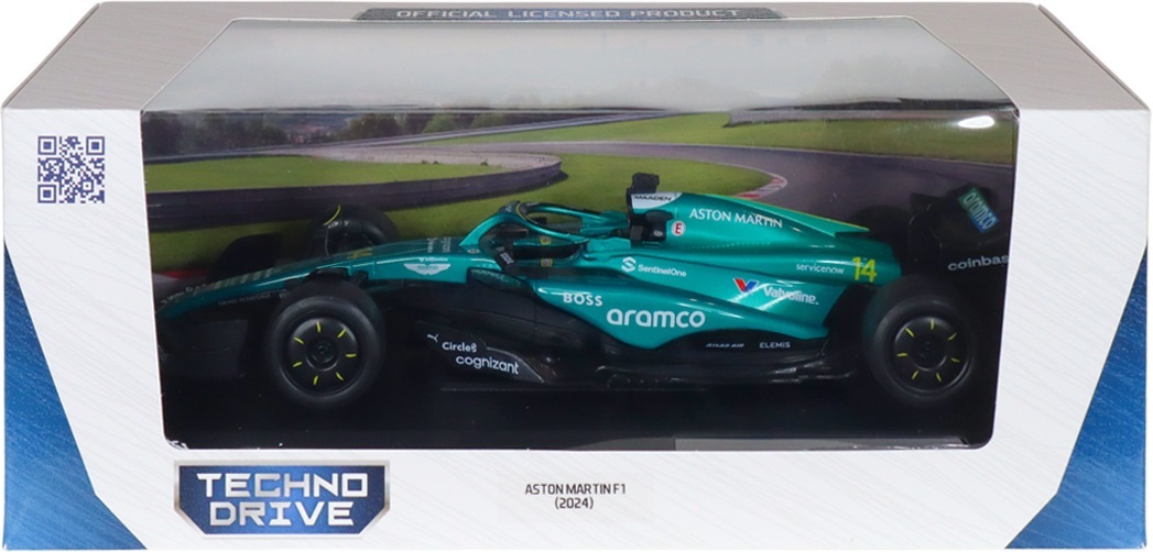 Автомодель TechnoDrive Aston Martin F1 (2024) (1:18) (250935AMF1) фото 
