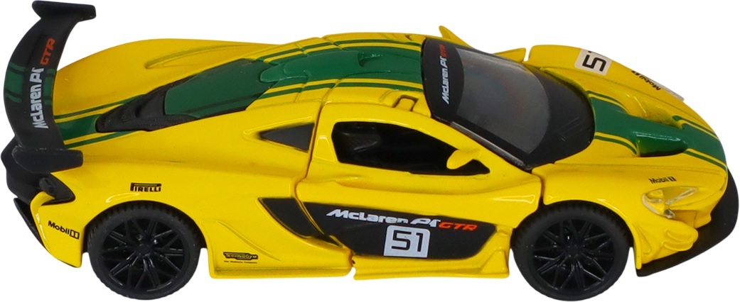 Автомодель TechnoDrive McLaren P1 (желтый, 1:43) (250946MLP1YW) фото 6