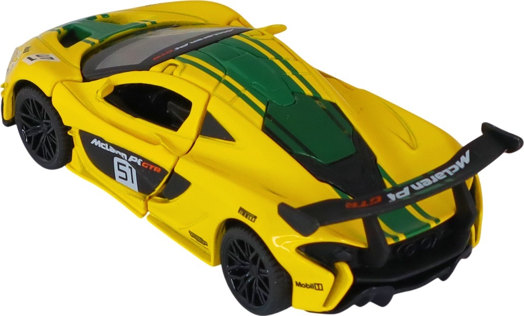 Автомодель TechnoDrive McLaren P1 (желтый, 1:43) (250946MLP1YW) фото 3