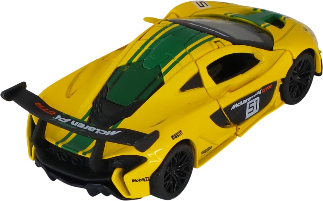 Автомодель TechnoDrive McLaren P1 (желтый, 1:43) (250946MLP1YW) фото 5