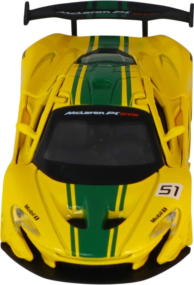 Автомодель TechnoDrive McLaren P1 (желтый, 1:43) (250946MLP1YW) фото 8