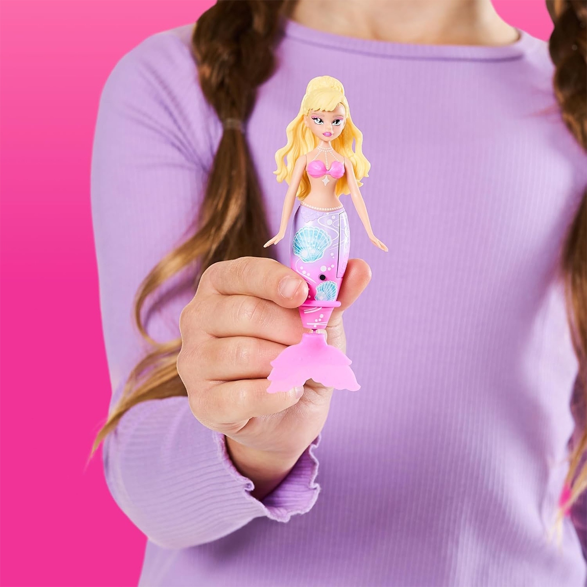 Игрушка интерактивная Pets Alive S1 Волшебная русалочка Жемчужная раковина (9567D) фото 