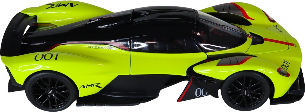 Автомодель TechnoDrive Aston Martin Valkyrie (салатовый, 1:18) (250937AMVKLG) фото 