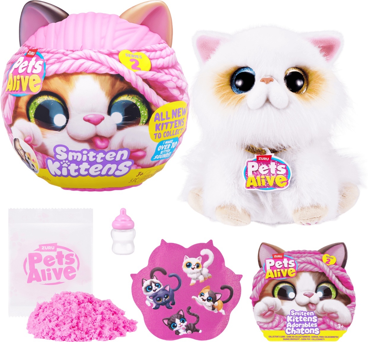 Набор интерактивный игровой Pets Alive S2 Игривые котята (9568) фото 