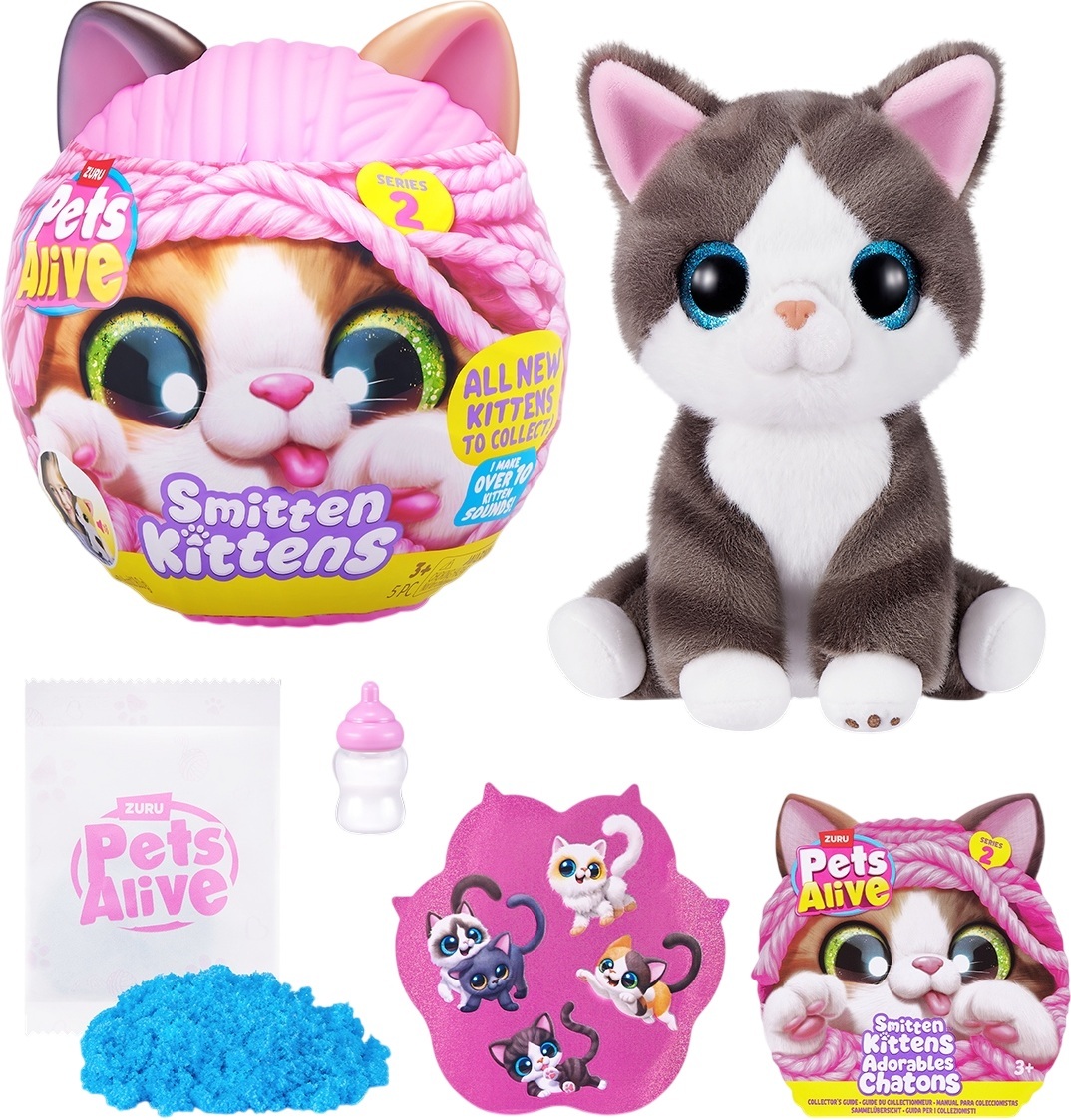 Набор интерактивный игровой Pets Alive S2 Игривые котята (9568) фото 