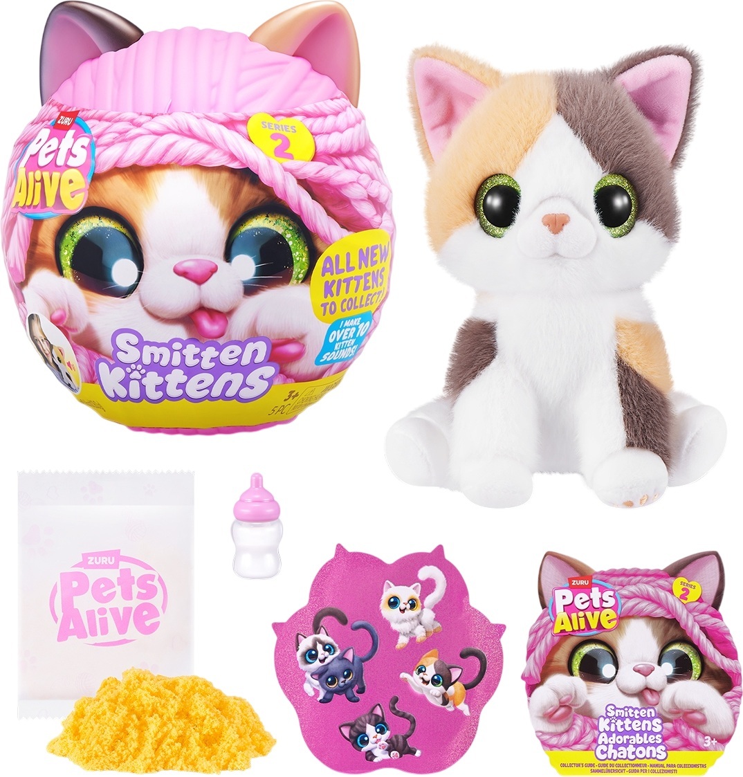 Набор интерактивный игровой Pets Alive S2 Игривые котята (9568) фото 