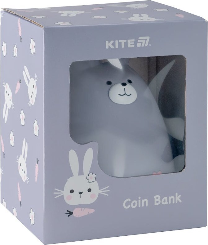 Скарбничка Kite Grey Bunny (K24-498-8)фото
